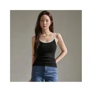 뮬랑 M. 로앙 배색 니트 나시 (2col)[니트D1212R06]