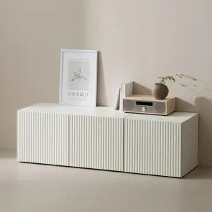 [보루네오] 멜로우 템바보드 거실장 1350 (일반형)