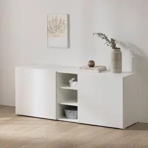 [보루네오] 에이바 LPM 높은 거실장 1500