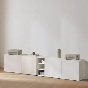 [보루네오] 에이바 LPM 높은 거실장 세트 2700