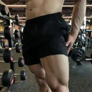 남자 헬스 등산 운동 반바지 남성 AkL6+6PAI