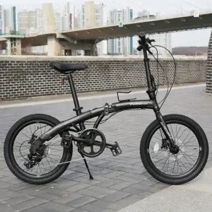 26년 폴더8HD 유압식디스크브레이크 시마노8단 미니벨로 접이식자전거 광폭타이어 알루미늄