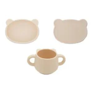 블루마마 유아식기 식판 뚜껑 양손컵 세트 선물 피치 BNA