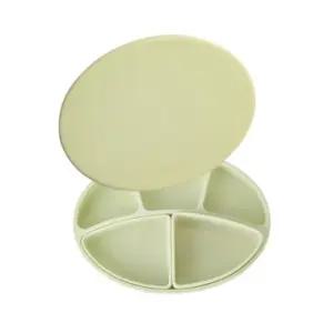 블루마마 유아 흡착 실리콘 식판 이유식기 선물 세트 BNA