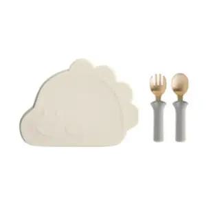 블루마마 유아식 자기주도 연습 흡착 식판 수저 세트 BNA