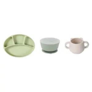 블루마마 유아식기 이유식 실리콘 종합세트 백일 선물 BNA