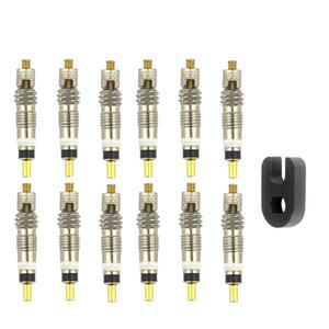 자전거 탈착식 프레스타 밸브 코어 교체용 황동 튜브리스 리무버 도구 로드 MTB 자전거용