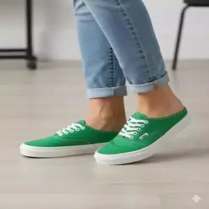 반스 vans 어센틱 뮬 - (캔버스) 펀 그린마쉬멜로우 VN0A54F72BJ1