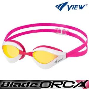 [셀러허브]뷰 VIEW 미러 패킹 수경 물안경 K33383 수영물안경 (S46574274)