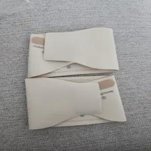 말랑하니 손목보호대 엄지프리 얇은 헬스 스트랩 아대 (왼오세트) 스킨색