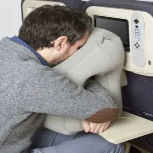 여행 기내용 베개 비행기 쿠션 목베게 에어 휴대용