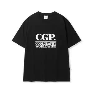코드그라피 CGP 스퀘어 로고 반소매 티셔츠_블랙 959216