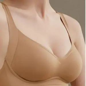 심리스 와이어리스 볼륨 브라렛 노와이어 3D 무봉제 여성속옷