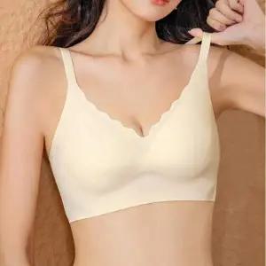 심리스 노와이어 보정 브라 새가슴 커버 브래지어