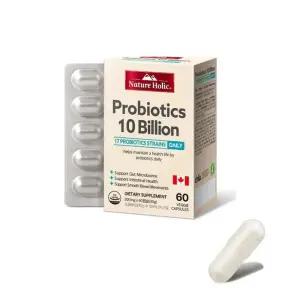 네이처홀릭 캐나다 100억 유산균 1박스 60캡슐 X2개월분