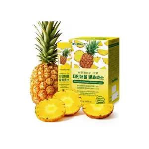 홀리데이즈 브로멜라인 리얼 파인애플 발효효소 30포 3박스
