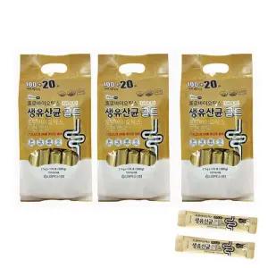 락토온 서울약사신협 프로바이오틱스 생유산균 골드 2.5g 120포 X3세트