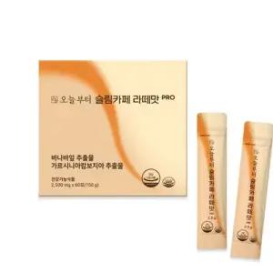 오늘부터 슬림카페 라떼맛 PRO 커피 보조제 가르시니아 60포