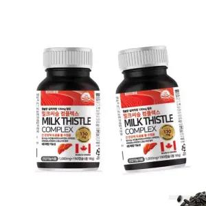 캐나다 밀크씨슬 컴플렉스 간건강 밀크시슬 180정x2통 12개월분