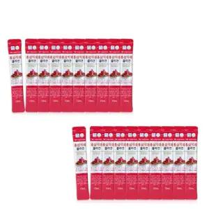 웰니스바이오 6년근 홍삼 석류 콜라겐 저분자 펩타이드 10g,100포 벌크형