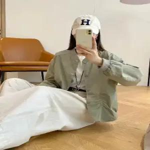 여사친 캐주얼 가을 가디건 슬림핏 상의 숏 점퍼 후드 원픽3