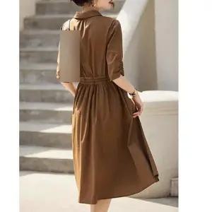 치마 원피스 여사친 조거 스트링 정장 미디엄롱 셔츠 브이넥 원픽1