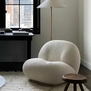 조약돌 인용 쇼파 라운지 패브릭 대기실 회전형 인테리어 구름 의자 호텔