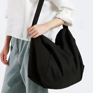 캔버스 데일리 가방 캐주얼 남녀공용 크로스백 숄더백 (2color)