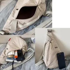 삼각 남자크로스가방 라이딩백 남성미니백 세모