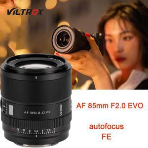 VILTROX AF 85mm F2.0 EVO FE 자동 초점 렌즈 프라임 카메라 렌즈 소니 FE / 니콘 Z 마운트 미러리스 카메