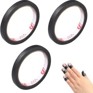 Nentment 3 롤 네일 폴리쉬 프로텍터 UV 핑거 스트립 젤 자외선 차단 스티커 테이프 벗겨내기 램프 라이트