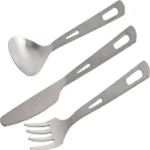 올리캠프 티타늄 3피스 식기 세트