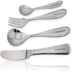 발칸 티타늄 1등급 디너웨어 4종 세트 포크 스푼 나이프 티스푼 주방 플랫웨어 긴 디너 풀사이즈 실버웨어