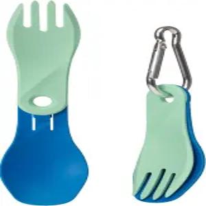 휴망거 고빗츠 바이오 스핀 - 여행 캠핑 및 일상적인 휴대를 위한 컴팩트 접이식 스팍 카라비너 홀 다크