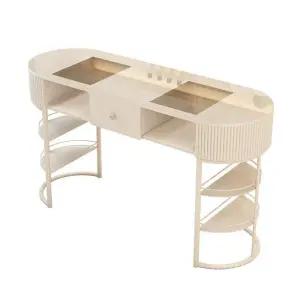 싱글네일테이블 아트 뷰티 책상 작업대 매니큐어 탁자 시술대 네일가구 네일샵 뷰티샵 살롱 네일시술대