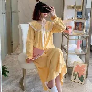 비욘드라이프 카라레이스 잠옷원피스 DS-5014