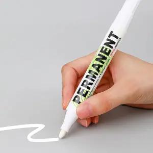 유성 페인트 마커펜 화이트 1mm마카 유리 윈도우 흰색 마카