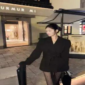 여친 연두 가을 트렌치코트 쇼트 코트 트렌드 OP3