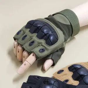 [콩심팥심]전술장갑 등산 산행 여름 반장갑 M