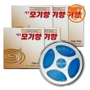 ( )캠핑용 모기 퇴치 향기 안전 케이스와 자연 모기향