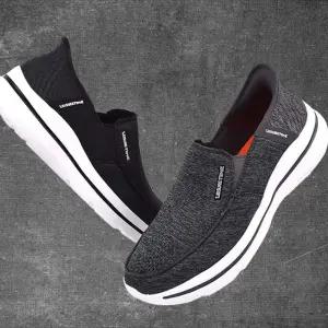 남성스니커즈 남성 메쉬 여름 키높이 슬립온 편한 스니커즈 운동화