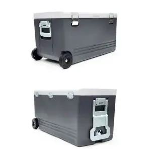 국산 고급형 바퀴달린 아이스박스 44리터 이동식 쿨러 아이스쿨러백