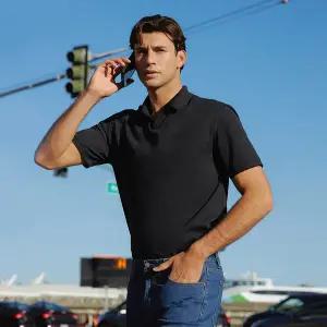 안다르 에어리핏 맨즈 오픈 카라 숏슬리브 910387