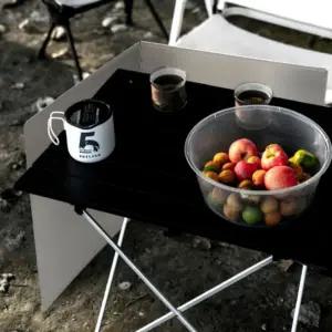 ( )캠핑 가스 접이식 화로대 바람막이 버너 가림막 2단 L