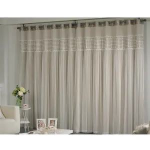 지나송 암막 커튼 침실 데일리 웨딩st 특대형 베이지 BNA