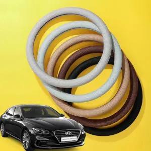 그랜저IG 핸들커버 땀흡수 쿨매쉬 순정 열선 예쁜 자동차 카바 메쉬