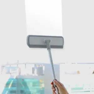 ( )99cm 길이조절 방충망 청소 솔 브러쉬 닦이 먼지 제거 창문 유리 창 닦기 도구 클리너