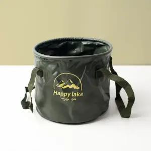 ( )접이식 캠핑 설거지 낚시 바스켓 물통 대형 20L