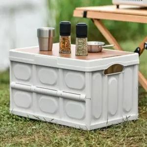 캠핑 휴대용 폴딩 박스 L 1P 피크닉 테이블 수납함