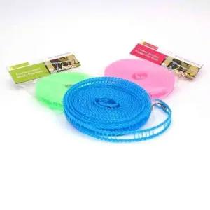 ( )휴대용 쏠림방지 사다리 걸이형 빨래줄 5M 캠핑 여행 건조대 세탁줄